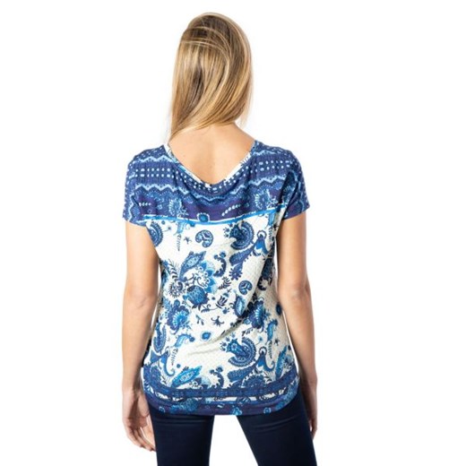 Desigual T-shirt Kobieta - WH7-Ts_Melian_10 - Niebieski Desigual XS Italian Collection Worldwide