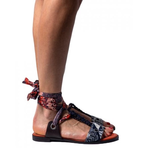 Desigual Kobieta Sandals - WH7-Shoes_jungle_africa_10 - Wielokolorowy Desigual 41 Italian Collection Worldwide