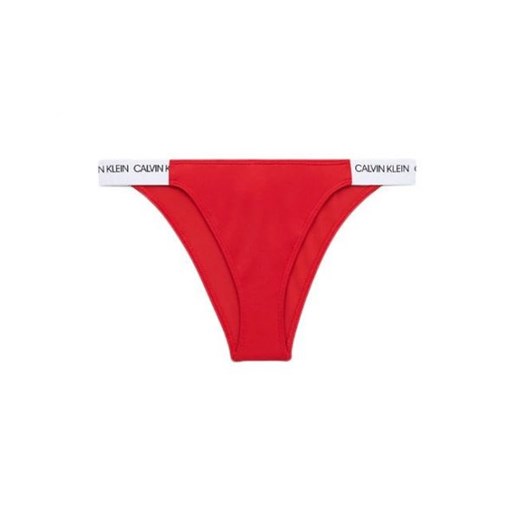 Calvin Klein Jeans Strój Kąpielowy Kobieta - WH7-Cheeky_Bikini_brasiliano_146 - Czerwony S Italian Collection Worldwide