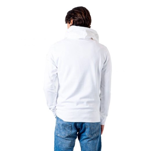 Champion Bluza Mężczyzna - HOODED SWEAT - Biały Champion S Italian Collection Worldwide