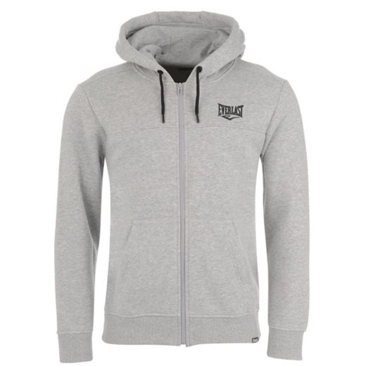 Męska rozpinana bluza polarowa Everlast szara melanż Everlast XS Italian Collection Worldwide