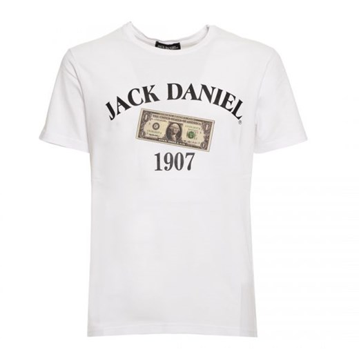 Biała koszulka męska Jack Daniel Jack Daniel XL Italian Collection Worldwide