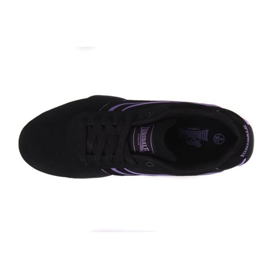 Damskie tenisówki Lonsdale czarno / fioletowe Lonsdale 38 Italian Collection Worldwide
