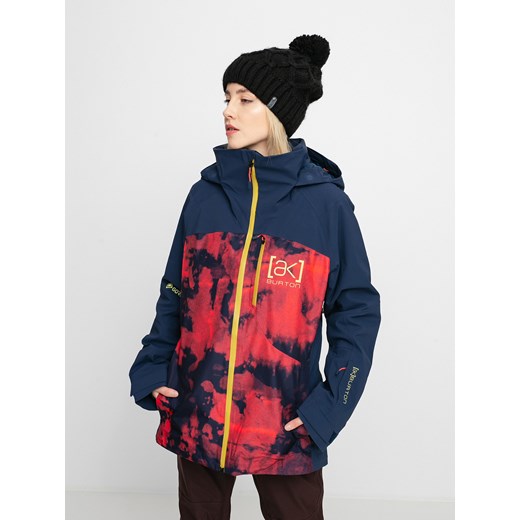 Kurtka snowboardowa Burton Ak Gore Tex 2L Embark Wmn (hibiscus pink cloud marble/dress blue) Burton S SUPERSKLEP