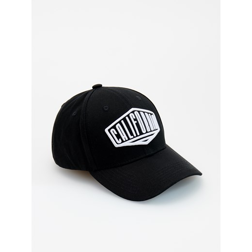 Reserved - Bawełniana czapka z daszkiem - Czarny Reserved ONE SIZE okazyjna cena Reserved