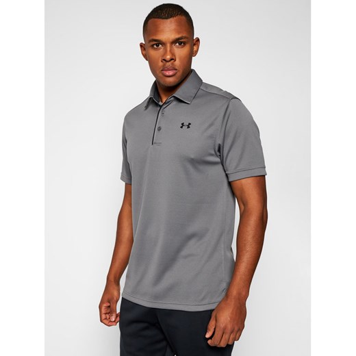 Under Armour Polo Ua Tech 1290140 Szary Loose Fit Under Armour S MODIVO