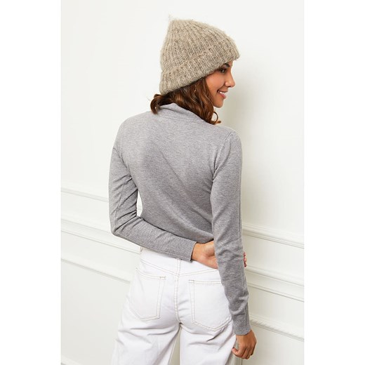 Szary sweter damski Soft Cashmere 