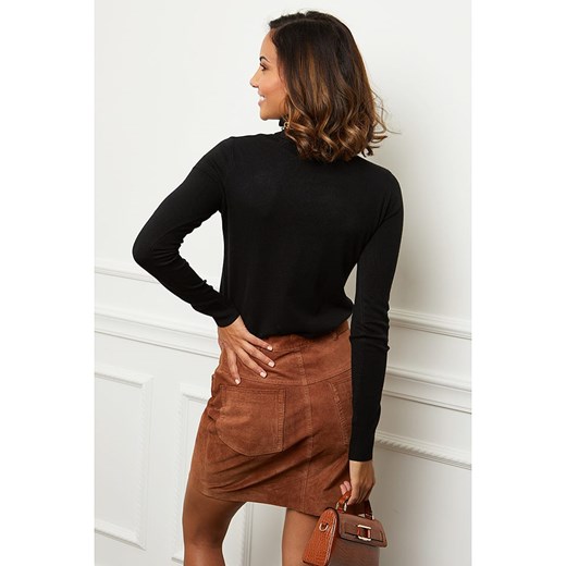 Sweter damski Soft Cashmere kaszmirowy z golfem 