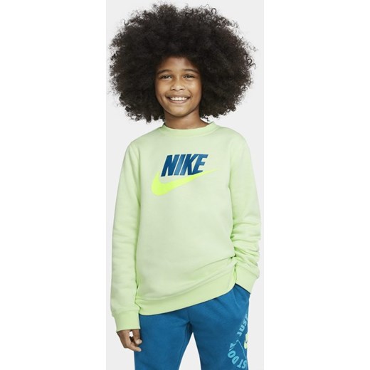 Bluza chłopięca Nike żółta 