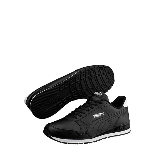 Skórzane sneakersy "ST Runner" w kolorze czarnym Puma 43 Limango Polska
