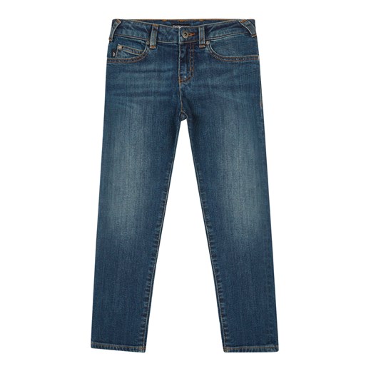 Spodnie chłopięce granatowe Emporio Armani jeansowe 