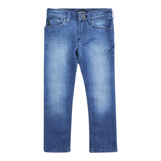 Spodnie chłopięce Emporio Armani z jeansu 