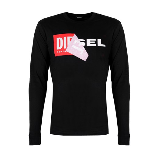 T-shirt męski Diesel z długimi rękawami 