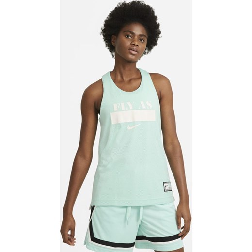 Bluzka damska Nike z okrągłym dekoltem z napisami sportowa 