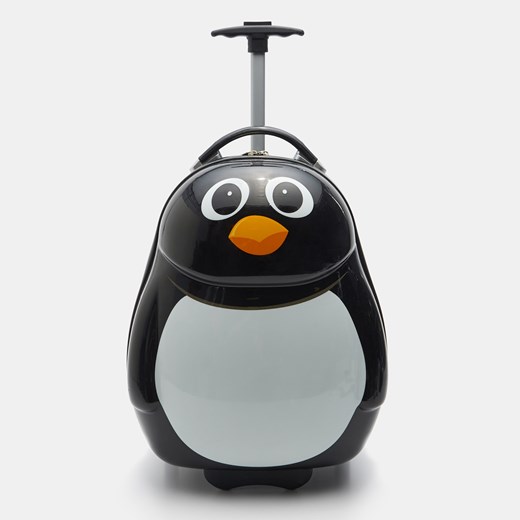 Sinsay - Walizka z rączką pingwin - Czarny Sinsay Jeden rozmiar Sinsay