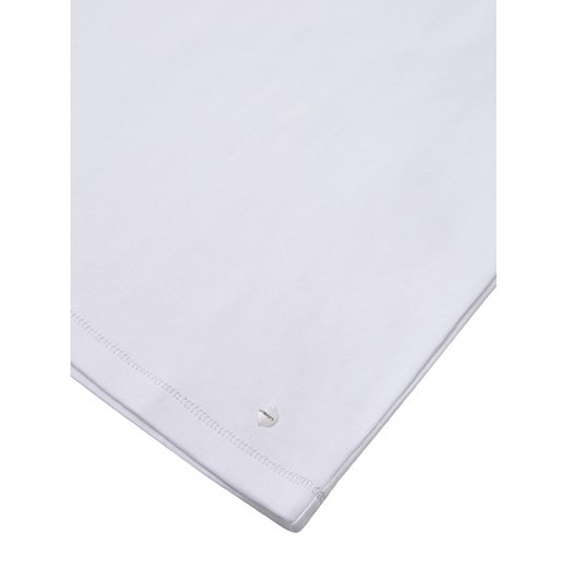 Bawełniany  biały T-shirt  Basic 11100329 Biały 34 Olsen 44 Olsen