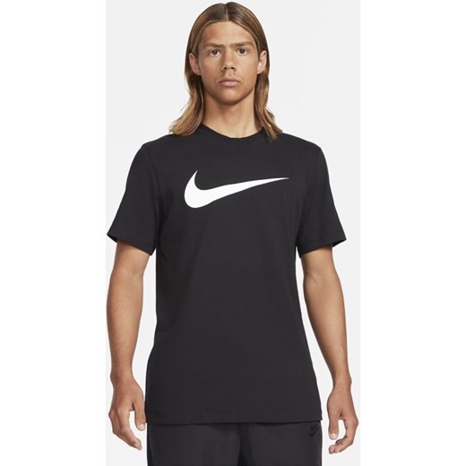 T-shirt męski Nike Sportswear Swoosh - Czerń Nike L Nike poland