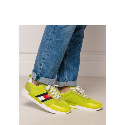 Tommy Hilfiger Sneakersy | z dodatkiem skóry Tommy Hilfiger 43 wyprzedaż Gomez Fashion Store