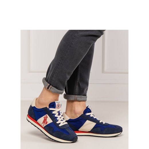 Buty sportowe męskie Polo Ralph Lauren sznurowane jesienne skórzane 