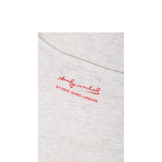 Pepe Jeans London T-shirt JASMINE Andy Warhol | Regular Fit 116 wyprzedaż Gomez Fashion Store