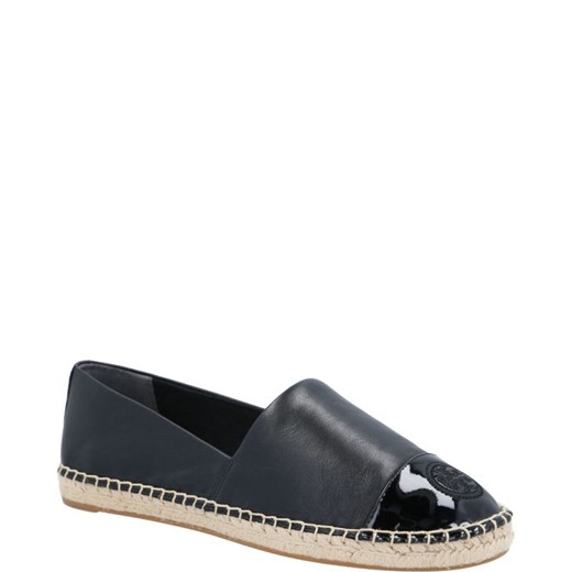 Espadryle damskie Tory Burch płaskie skórzane casual 