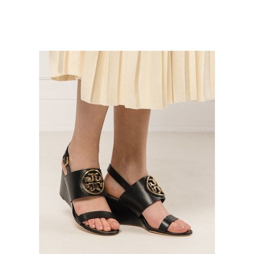 TORY BURCH Skórzane sandały MILLER Tory Burch 39,5 okazyjna cena Gomez Fashion Store