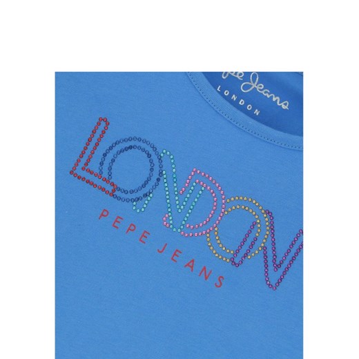 Pepe Jeans London T-shirt Nancy | Regular Fit 110 wyprzedaż Gomez Fashion Store