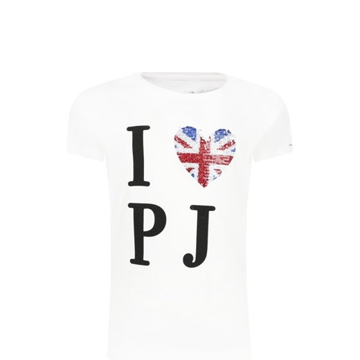 Pepe Jeans London T-shirt KAMILA | Regular Fit 122 wyprzedaż Gomez Fashion Store