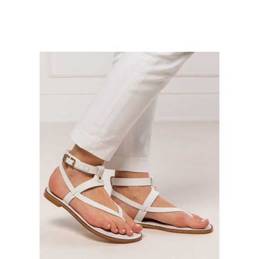 Michael Kors Skórzane sandały PEARSON THONG Michael Kors 38,5 wyprzedaż Gomez Fashion Store