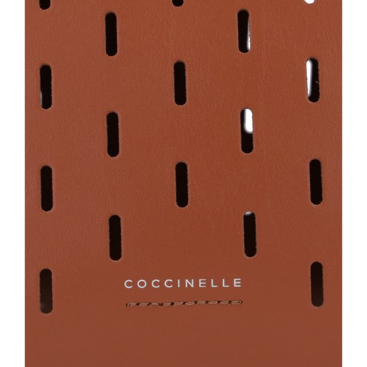 Coccinelle Skórzana torebka na ramię + saszetka MADELAINE PERFO Coccinelle Uniwersalny wyprzedaż Gomez Fashion Store