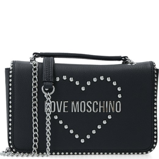 Love Moschino Skórzana listonoszka Love Moschino Uniwersalny Gomez Fashion Store wyprzedaż