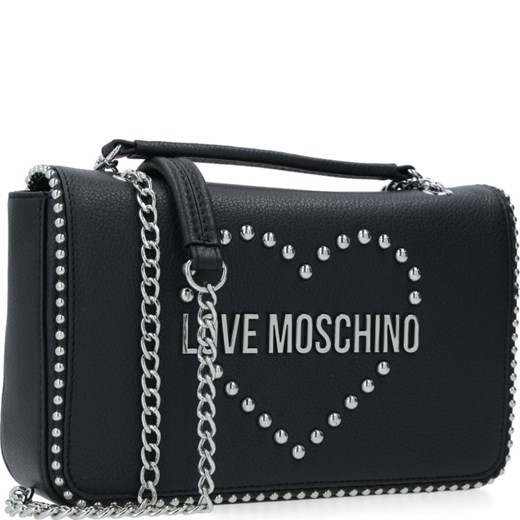 Love Moschino Skórzana listonoszka Love Moschino Uniwersalny Gomez Fashion Store okazja