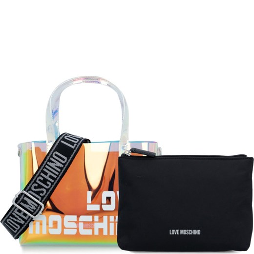 Love Moschino Torebka na ramię + saszetka Love Moschino Uniwersalny wyprzedaż Gomez Fashion Store