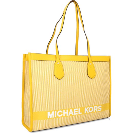 Michael Kors Shopperka Bay | z dodatkiem skóry Michael Kors Uniwersalny okazja Gomez Fashion Store