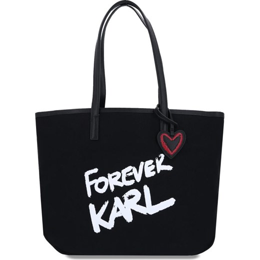 Karl Lagerfeld Shopperka Karl Forever Karl Lagerfeld Uniwersalny Gomez Fashion Store wyprzedaż