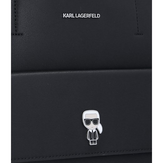 Karl Lagerfeld Skórzana shopperka + saszetka K/Ikonik Karl Lagerfeld Uniwersalny promocja Gomez Fashion Store