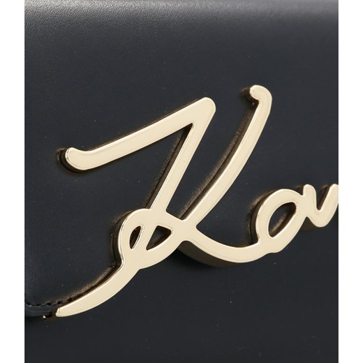 Karl Lagerfeld Skórzana saszetka nerka / listonoszka Signature Karl Lagerfeld Uniwersalny Gomez Fashion Store okazja