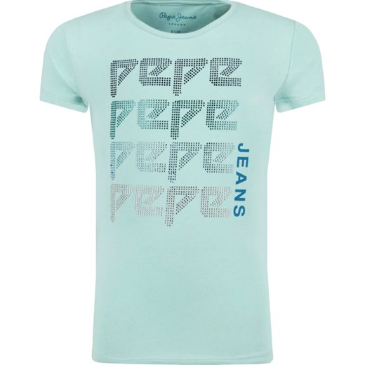Pepe Jeans London T-shirt PEACE | Regular Fit 110 okazyjna cena Gomez Fashion Store