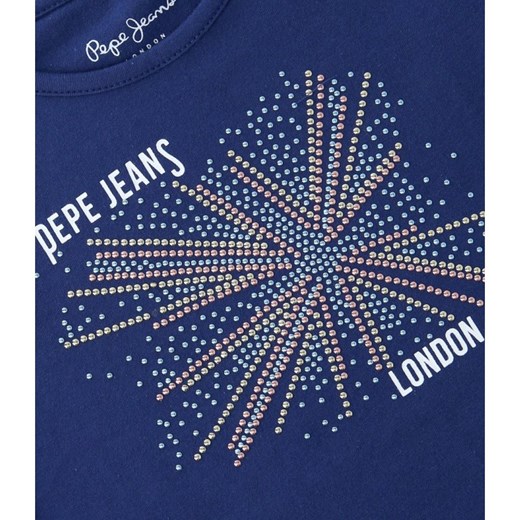Pepe Jeans London T-shirt HOPE | Regular Fit 122 wyprzedaż Gomez Fashion Store