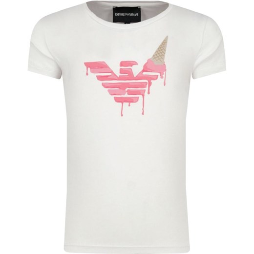 Emporio Armani T-shirt | Regular Fit Emporio Armani 124 promocja Gomez Fashion Store