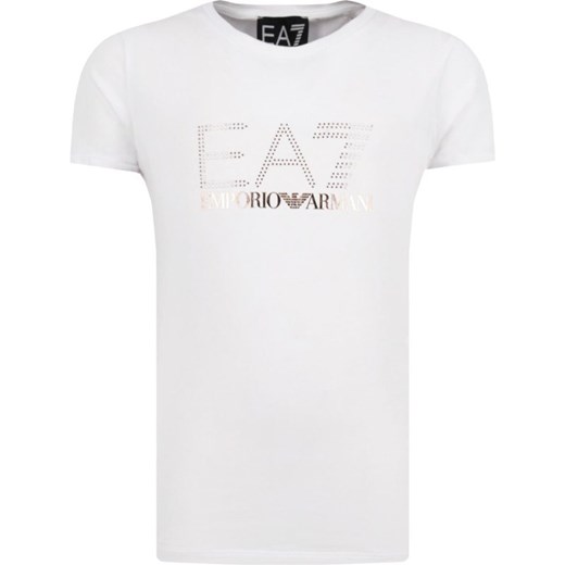 EA7 T-shirt | Regular Fit 140 okazja Gomez Fashion Store