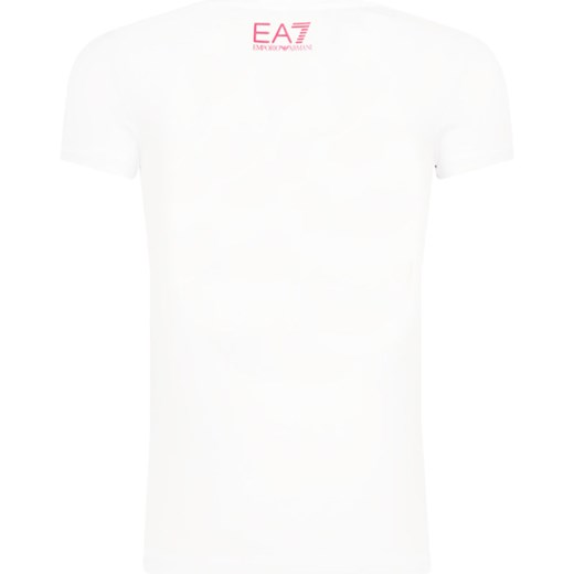 EA7 T-shirt | Regular Fit 110 wyprzedaż Gomez Fashion Store