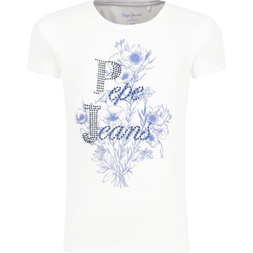 Pepe Jeans London T-shirt DANA | Regular Fit 110 promocja Gomez Fashion Store