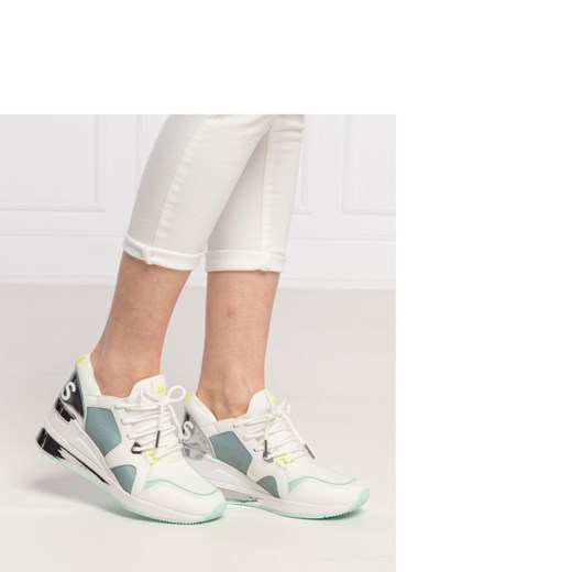 Buty sportowe damskie Michael Kors sneakersy skórzane sznurowane 