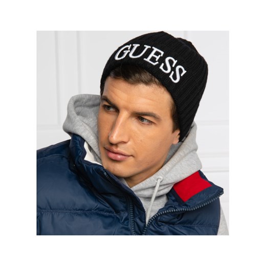 Guess Wełniana czapka Guess L Gomez Fashion Store wyprzedaż
