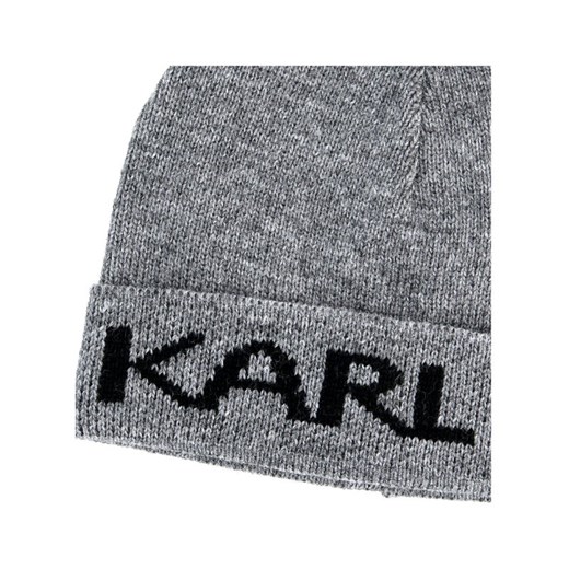 Karl Lagerfeld Czapka | z dodatkiem wełny Karl Lagerfeld M okazja Gomez Fashion Store