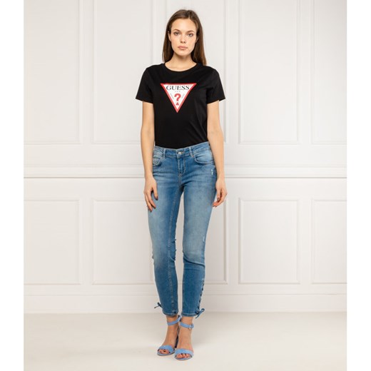 GUESS JEANS T-shirt triangle | Regular Fit S okazja Gomez Fashion Store