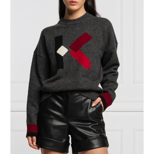 Kenzo Wełniany sweter | Regular Fit Kenzo XS okazja Gomez Fashion Store
