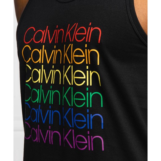 Calvin Klein Underwear Tank top PRIDE | Regular Fit Calvin Klein Underwear L wyprzedaż Gomez Fashion Store