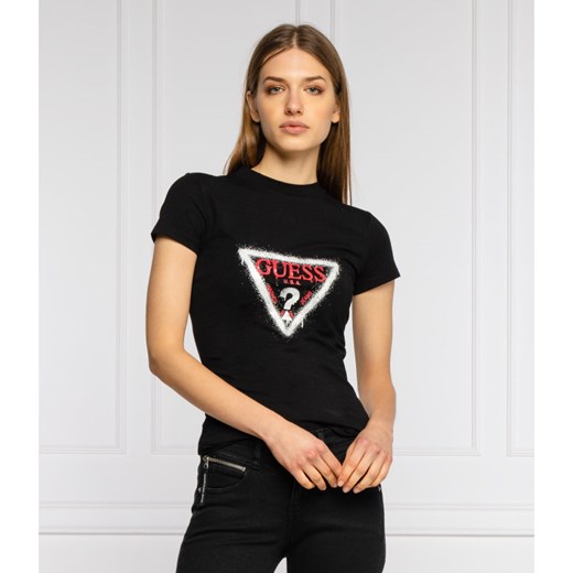 GUESS JEANS T-shirt CALLISTA | Slim Fit S Gomez Fashion Store okazyjna cena